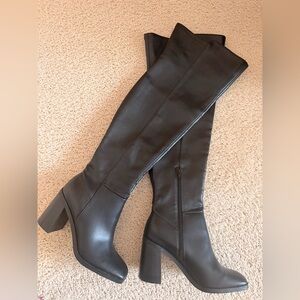Dolce Vita over the knee Black Boots